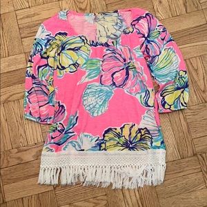 Lilly Pulitzer Pink Top (XS)
